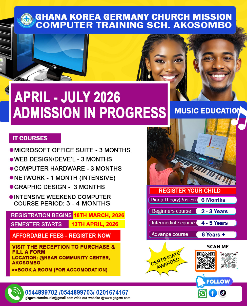 2026 ICT and Music Education Courses - First Semester