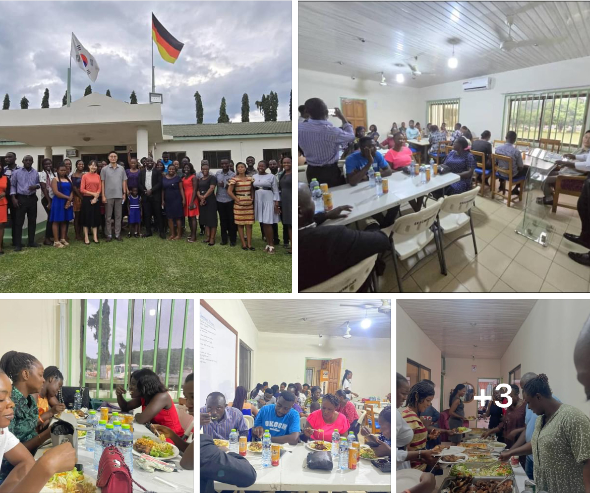 GKGCM Host dinner party for staff and volunteers